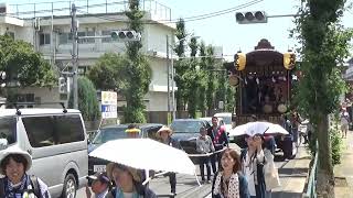 福生八雲神社例祭礼志茂囃子連(宵宮)   2023