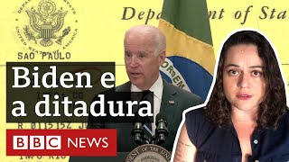 O que revelam os 'documentos secretos' da ditadura levados por Biden ao Brasil