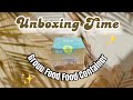 WADAH PENYIMPANAN MPASI! UNBOXING FOOD CONTAINER BY GROUU