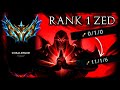 How to CARRY when BEHIND | RANK 1 ZED