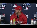 wainwright on reaction to beltran s shot