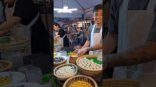 ขนมไทยโบราณ หาทานยากมาก‼️ #อร่อยบอกต่อ #streetfood #สร้างรายได้ #ขายดี #อาชีพพารวย #ตลาดนัด #ขนมไทย