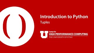 Introduction to Python: Part 12: Tuples