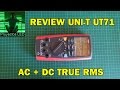 Review uni-t ut71 AC+DC true RMS