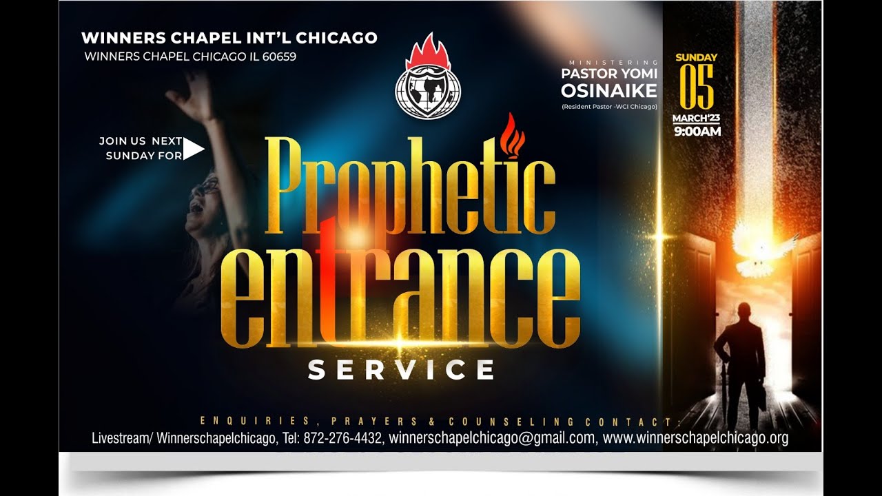 Prophetic Entrance Service Youtube