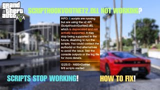 ScriptHookVDotNet2.dll error FIX.