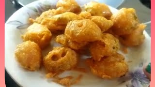 Crispy ridge gourd Bhaji