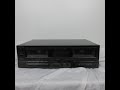 Technics RS-TR157 Double Dual Cassette Tape Deck Recorder