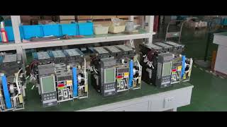 Air circuit breaker NSW2-3200 drawer type  3 pole 3200A high breaking capacity