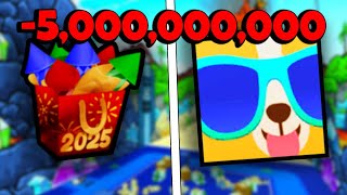 💎 I Spent 5 BILLION Diamonds on 2025 New Year's Gifts! 🎁 | Pet Simulator 99