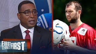 Nick and Cris react to Andrew Luck retiring after 7 seasons with Colts | NFL | FIRST THINGS FIRST