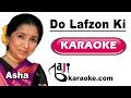 Do lafzon ki hai - Video Karaoke - Asha Bhonsle - by Baji Karaoke