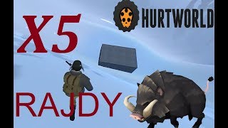 HurtWorld #37 Wszystkie Rajdy Na Plus! Ukryta Baza??? /w KO