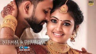 Mangalyam!🖤 A Traditional Kerala Hindu Wedding Highlights Video | Nirmal & Dhurga | Cocoonmediahub
