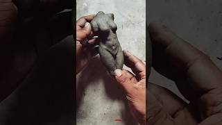 😮🔥wow/sculpting a Female torso#sculpture#sculpting #art#sculptor#ceramic#shorts#viral