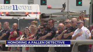 Community honors fallen Rutherford County detective