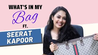 ‘What’s in my bag’ ft. Seerat Kapoor; says, ‘I only have Rs 2 in my wallet, I’m a cashless person’