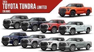 2024 Toyota Tundra Limited – All Color Options – Images | AUTOBICS