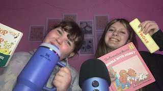 ASMR with my cousin!