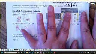 12-2 Notes (conditional probability)