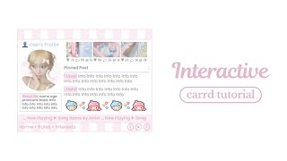 soft & interactive carrd tutorial - cr kittyzyn