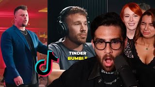 Alpha Male TikTok's are INSANE | Hasanabi reacts ft Denims \u0026 JennaLynnMeowri