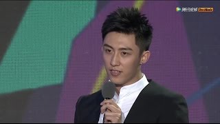 160409 16th Top Chinese Music Awards - Huang Jingyu - New Media's Recommended Idol