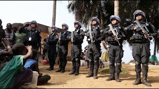 Chinese Peacekeeping Police Team to Liberia Ends Last Patrol before Returning Home