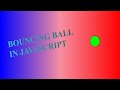 Vanilla JavaScript Bouncing Ball Tutorial || CarelessInternet