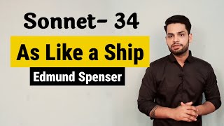 Like as a ship | Sonnet 34 by Edmund Spencer Amoretti