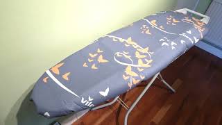 Unboxing Vileda 163229 Premium 2 in 1 Ironing Board Cover