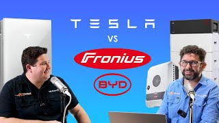 Tesla Powerwall 3 vs Fronius & BYD