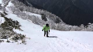 滑落停止の練習