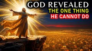 God Revealed The One Thing He Cannot Do And It Changes Everything About How You See Him