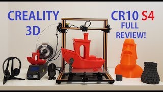 Creality CR10 S4 3D printer Full Review! Is it better then CR10S?