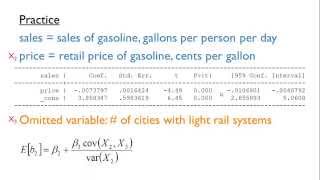 Omitted Variable Bias