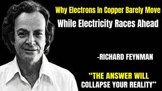 Why Electrons In Copper Barely Move While Electricity Races Ahead—My Answer Will BREAK Your Reality