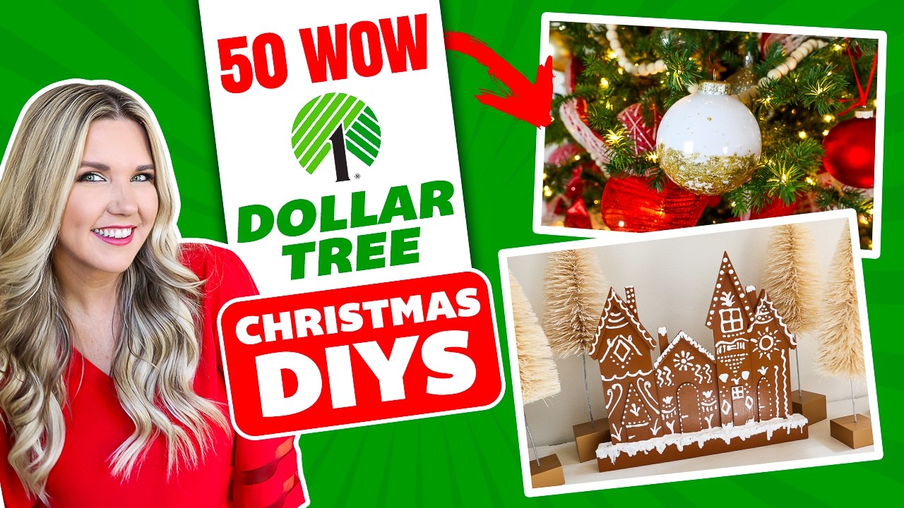 50 Amazing Dollar Tree Christmas Diys You Need To Try Youtube 50 Amazing Dollar Tree Christmas Diys You Need To Try Youtube