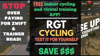 RGT cycling -  FREE Alternative to ZWIFT & TrainerRoad !