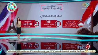 نشرة التاسعة  | مجالات التعاون بين مصر وفرنسا شهدت نقلة نوعية غير مسبوقة