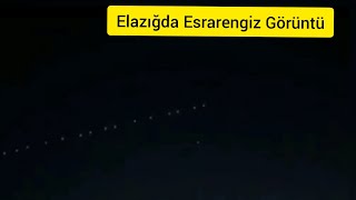 Elazigda Gokyuzunde Esrarengiz Goruntu