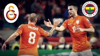 Robin van Persie VS Wesley Sneijder ● Who is better? ● FENERBAHCE GALATASARAY [HD]