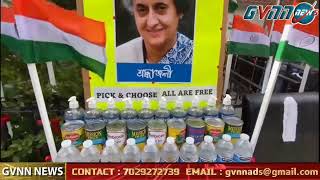 One of GVNN News viewers Mr.Kalyan Debnath, New York City paying tribute to Indira Gandhi