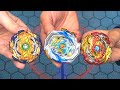 IMPERIAL DRAGON vs LORD SPRIGGAN vs WIZARD FAFNIR | Beyblade Burst GT ベイブレードバーストガチンコ