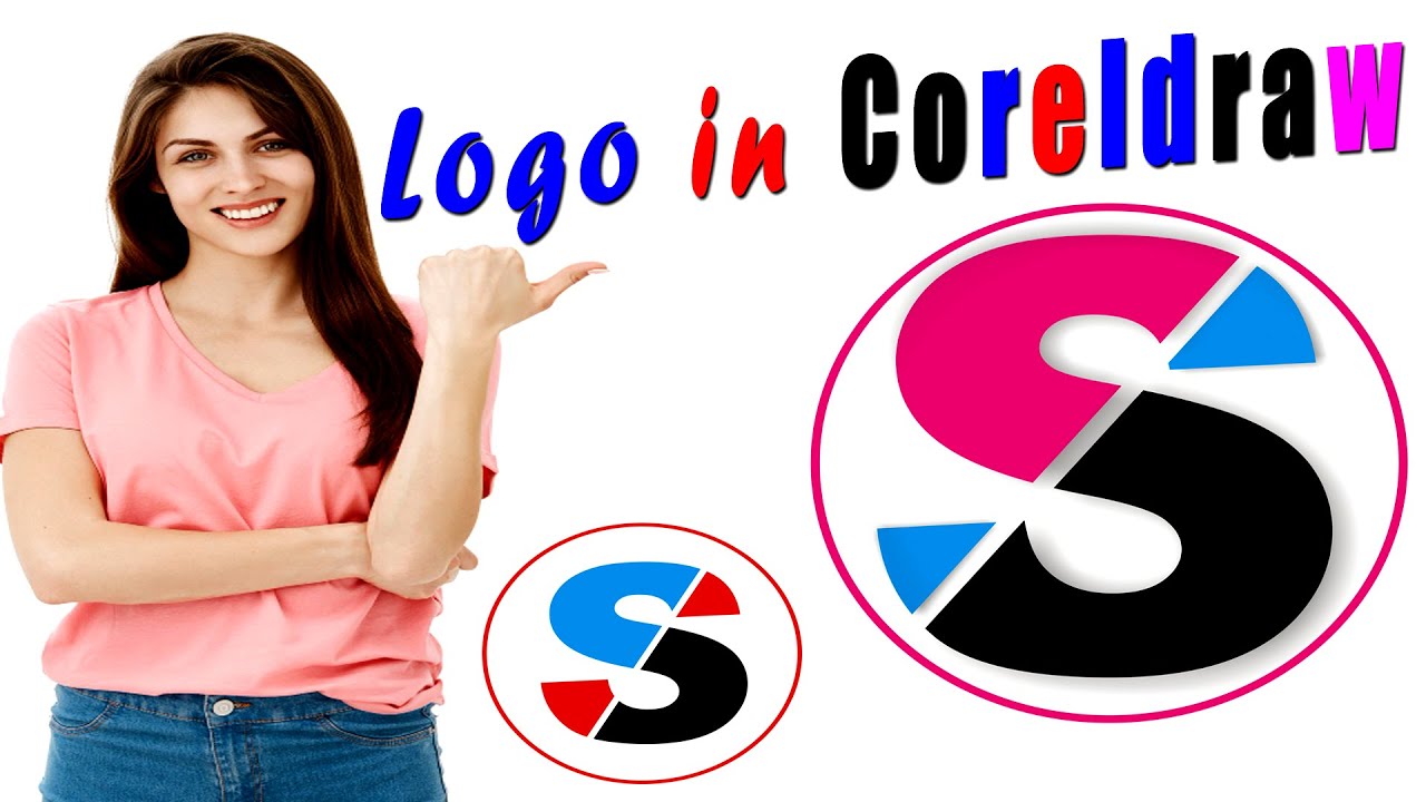 Logo For Beginners Level In Coreldraw Youtube
