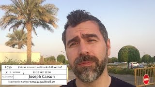 #020 Joseph Carson: Kuidas ma sain eetiliseks häkkeriks?