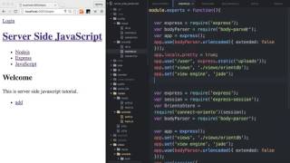Server Side JavaScript - CRUD & Auth : orientdb 6 (final)