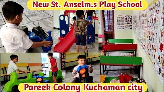 Admission Open 2022 Sr. Anselm.s Play School Pareek Colony Kuchaman city kids big play hall