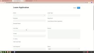 Web Form in ERPNext