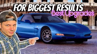 Best FIRST c5 Corvette Upgrades for BIGGEST improvements